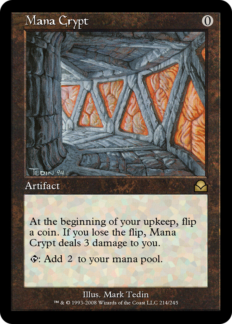 Mana Crypt (ME2-214) - Masters Edition II Foil