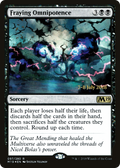 Fraying Omnipotence (PRE-097) - Core Set 2019 Promos Foil