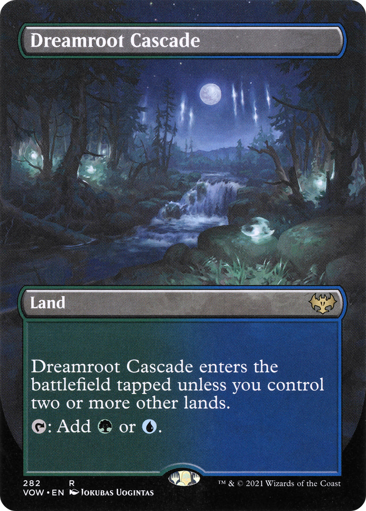 Dreamroot Cascade (Borderless) (VOW-282) - Innistrad: Crimson Vow Foil