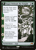 Jugan Defends the Temple (Showcase) (NEO-359) - Kamigawa: Neon Dynasty: (Showcase, fandfc)