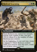 Skeletal Swarming (Extended Art) (AFR-389) - Adventures in the Forgotten Realms: (Extended Art) Foil
