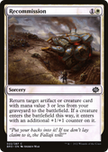 Recommission (BRO-022) - The Brothers' War Foil