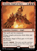 Akroma, Angel of Fury (MKC-146) - Murders at Karlov Manor Commander