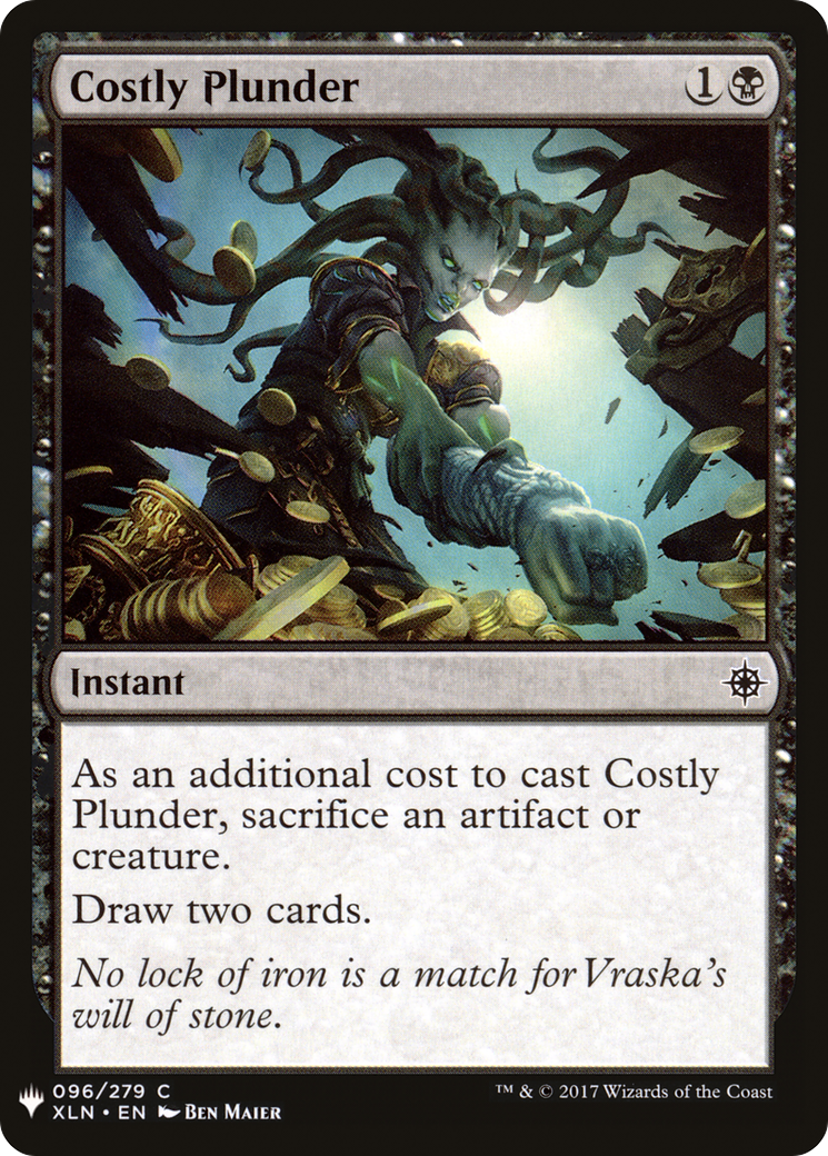 Costly Plunder (LIST-096) - The List