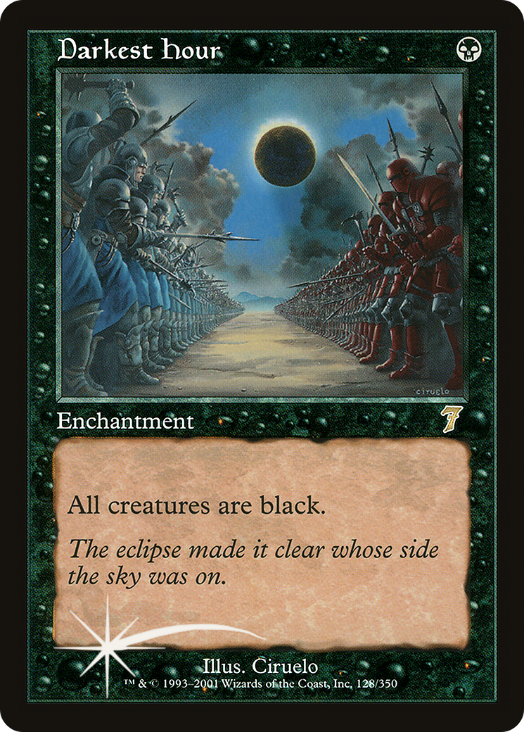 Darkest Hour (7ED-128) - 7th Edition Foil