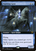 Patrician Geist (Extended Art) (MID-338) - Innistrad: Midnight Hunt: (Extended Art) Foil