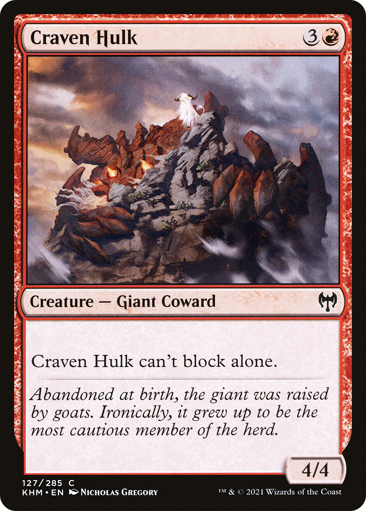 Craven Hulk (KHM-127) - Kaldheim Foil
