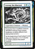 Louvaq, the Aberrant (No PW Symbol) (CMB1-095) - Mystery Booster Playtest Cards 2021