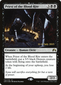 Priest of the Blood Rite (PRE-112) - Magic Origins Promos Foil