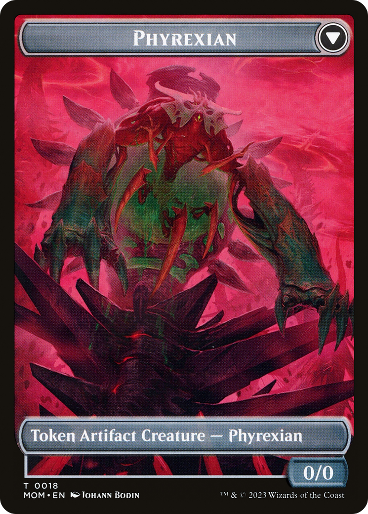 Incubator // Phyrexian (TMOM-018) - March of the Machine Tokens
