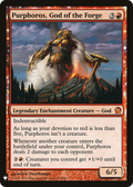 Purphoros, God of the Forge (LIST-135) - The List: (enchantment)