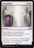 Depopulate (PPSNC-010) - Streets of New Capenna Promos Foil