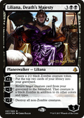 Liliana, Death's Majesty (PRE-097) - Amonkhet Promos Foil