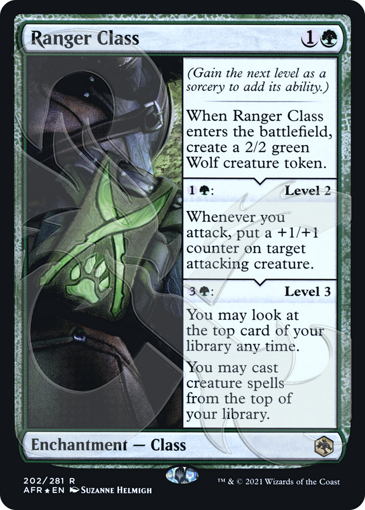 Ranger Class (AFR&-202) - Adventures in the Forgotten Realms Promos Foil