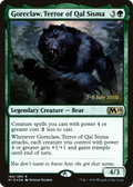 Goreclaw, Terror of Qal Sisma (PRE-186) - Core Set 2019 Promos Foil