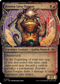 Zoyowa Lava-Tongue (Showcase) (LCI-312) - The Lost Caverns of Ixalan: (Showcase) Foil