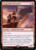 Dragonkin Berserker (PPKHM-131) - Kaldheim Promos Foil