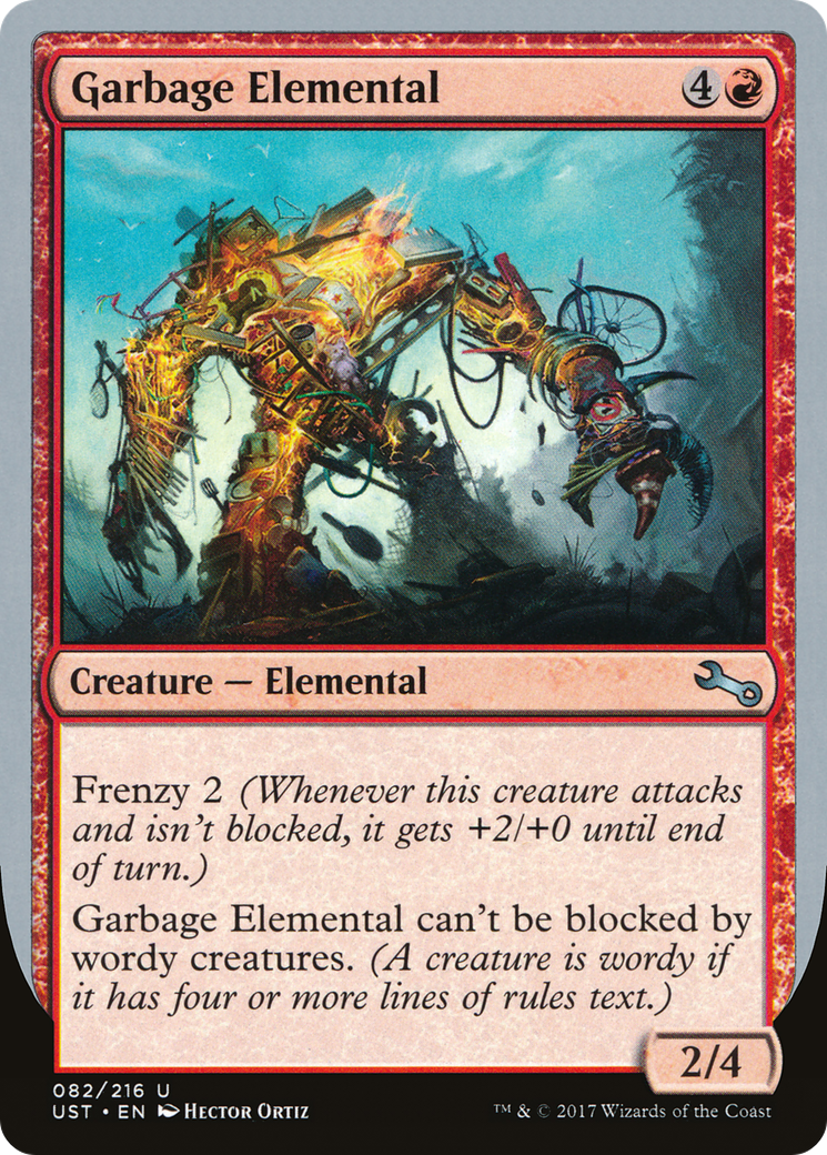 Garbage Elemental (A) (UST-082) - Unstable
