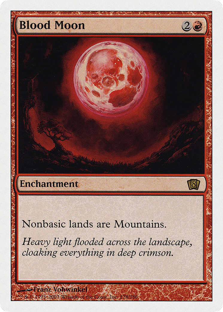 Blood Moon (8ED-178) - 8th Edition