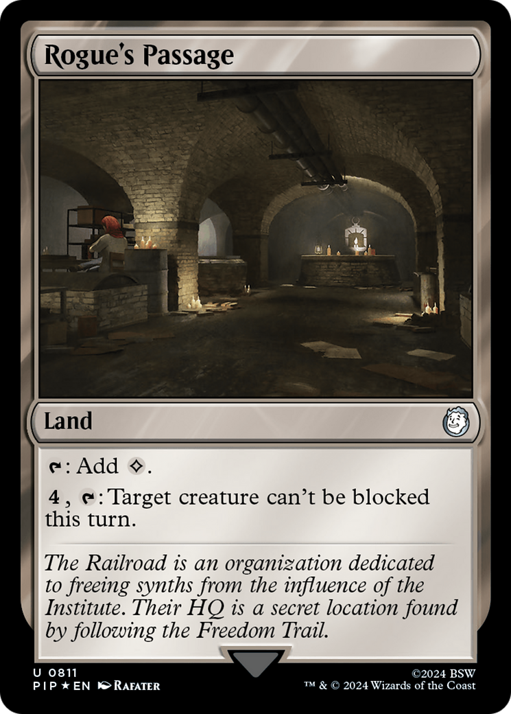 Rogue's Passage (Surge Foil) (PIP-811) - Fallout Foil