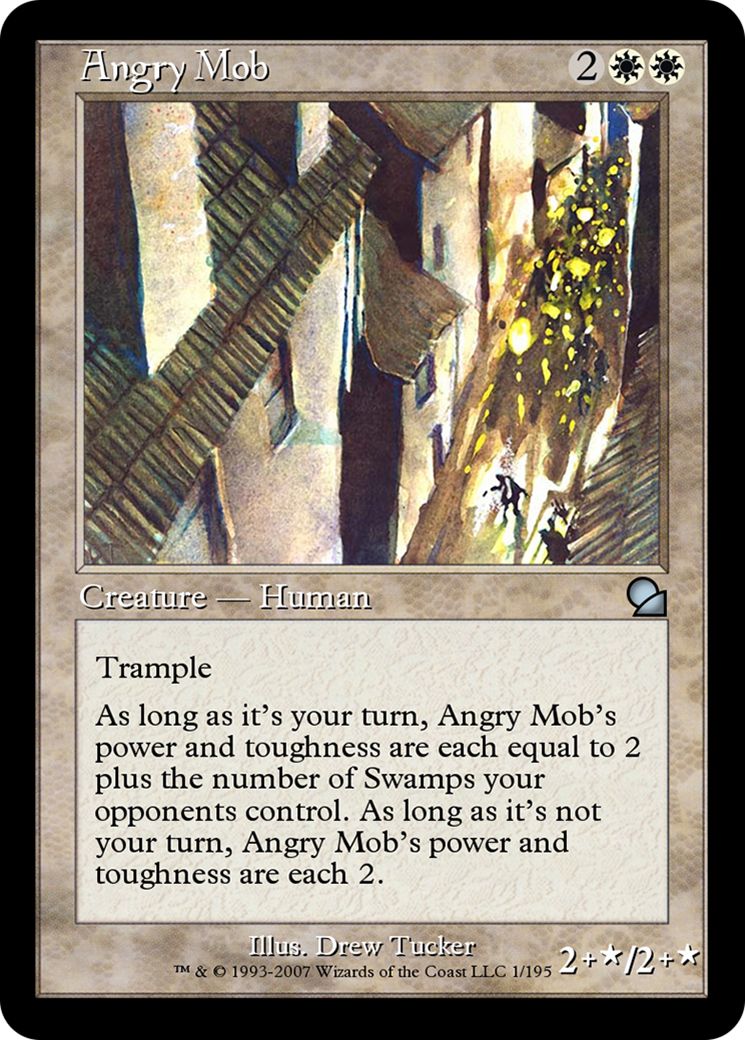 Angry Mob (ME1-001) - Masters Edition Foil