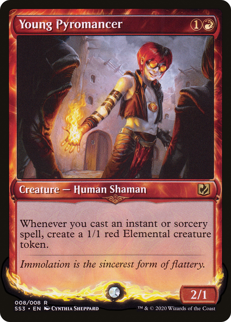 Young Pyromancer (SS3-008) - Signature Spellbook: Chandra