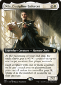 Nils, Discipline Enforcer (Extended Art) (C21-347) - Commander 2021: (Extended Art)