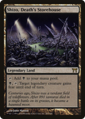 Shizo, Death's Storehouse (CHK-283) - Champions of Kamigawa Foil