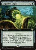 Sequence Engine (Extended Art) (C21-394) - Commander 2021: (Extended Art)