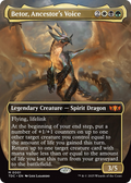 Betor, Ancestor's Voice (Borderless) (TDC-001) - Commander: Tarkir: Dragonstorm