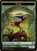 Plant // Ooze Double-sided Token (PCA-18 // 16) - Planechase Anthology Tokens