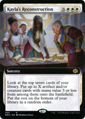 Kayla's Reconstruction (Extended Art) (BRO-303) - The Brothers' War: (Extended Art)