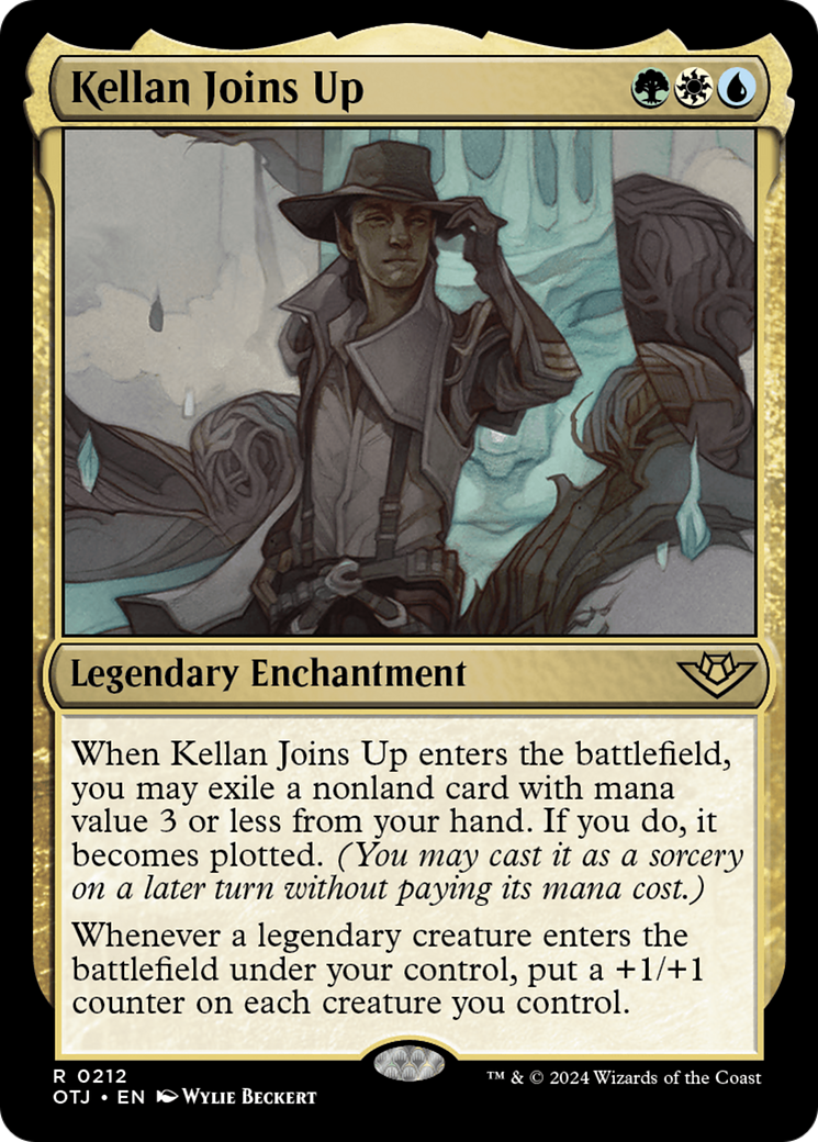 Kellan Joins Up (OTJ-212) - Outlaws of Thunder Junction Foil