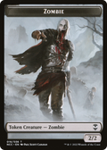 Zombie (TNCC-016) - New Capenna Commander Tokens Foil