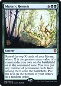Majestic Genesis (PRE-240) - Battle for Baldur's Gate Promos Foil