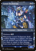 Covert Technician (Showcase) (NEO-332) - Kamigawa: Neon Dynasty: (Showcase)