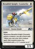Benalish Knight-Counselor (YDMU-001) - Alchemy: Dominaria