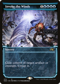 Invoke the Winds (Showcase) (NEO-370) - Kamigawa: Neon Dynasty: (Showcase)