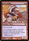 Rock Badger (10E-226★) - Tenth Edition Foil