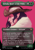 Selvala, Heart of the Wilds (Borderless) (CMM-681) - Commander Masters