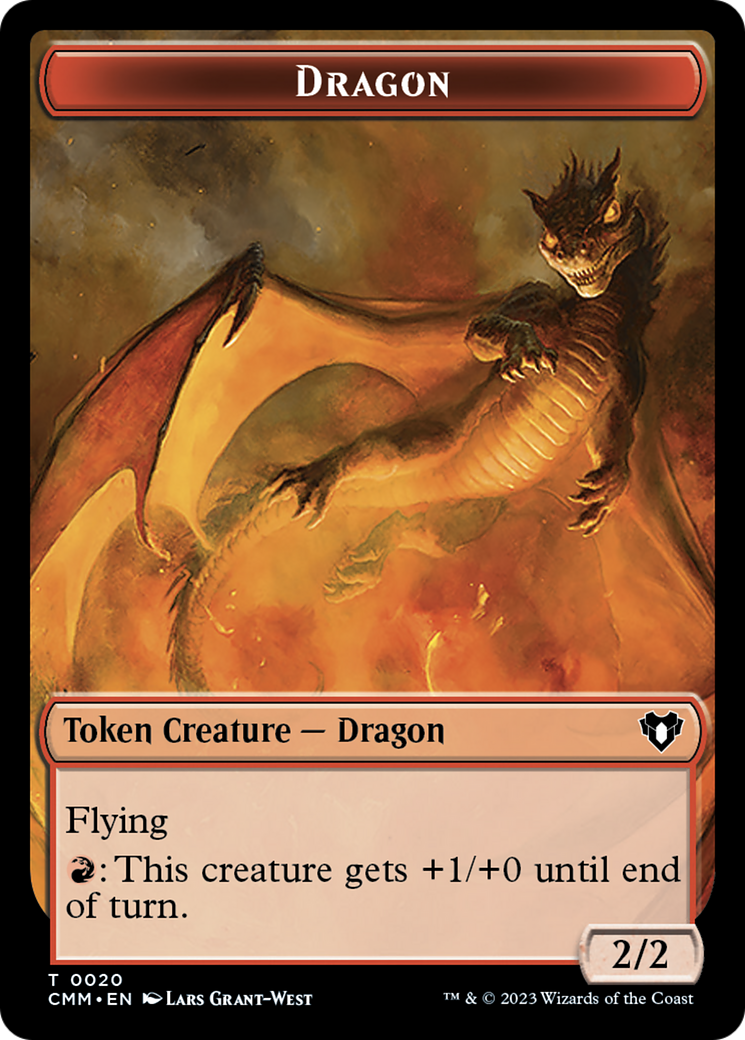 Dragon (TCMM-020) - Commander Masters Tokens