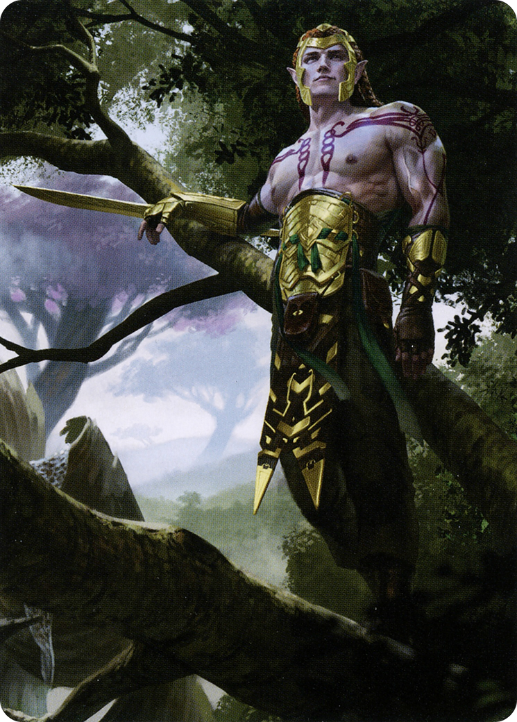 Tyvar Kell // Tyvar Kell (ASKHM-053) - Art Series: Kaldheim (Borderless) Foil