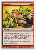 Threaten (9ED-223) - 9th Edition Foil