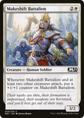 Makeshift Battalion (M21-026) - Core Set 2021 Foil