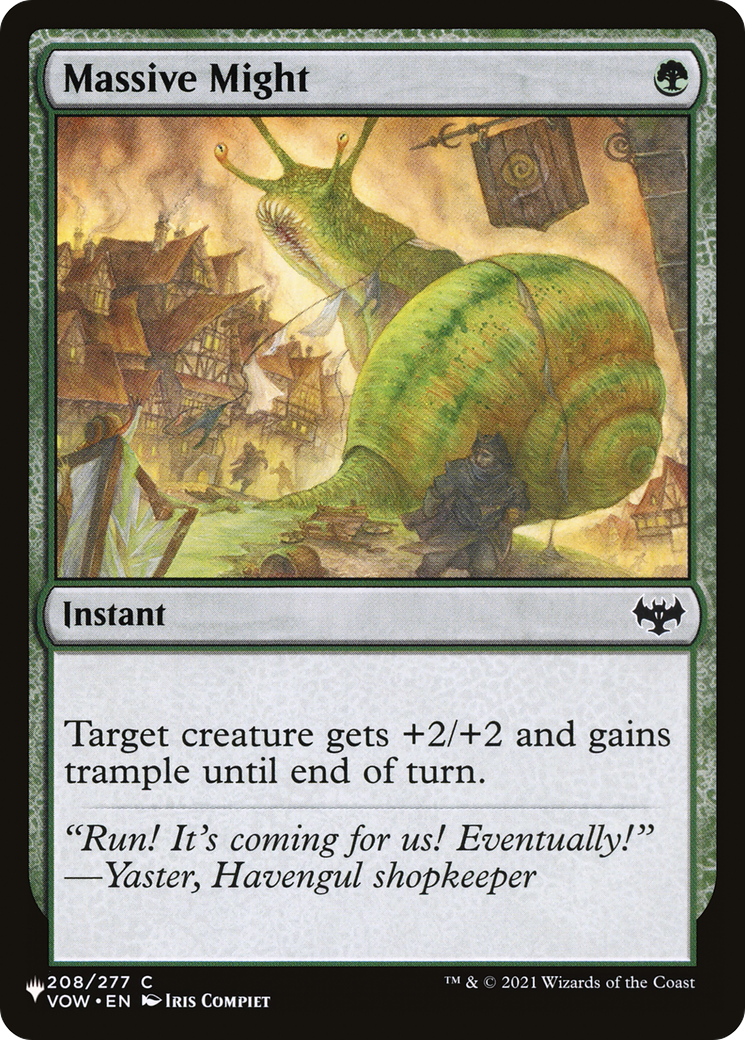 Massive Might (LIST-208/277) - The List