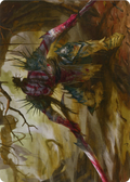 Highborn Vampire // Highborn Vampire (AZNR-055) - Zendikar Rising Art Series (Borderless) Foil