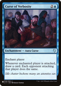 Curse of Verbosity (LIST-009/309) - The List