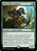 Freestrider Lookout (OTJ-163) - Outlaws of Thunder Junction Foil