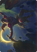 Nighthawk Scavenger // Nighthawk Scavenger (AZNR-058) - Zendikar Rising Art Series (Borderless)