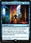 Karn's Temporal Sundering (PRE-055) - Dominaria Promos Foil